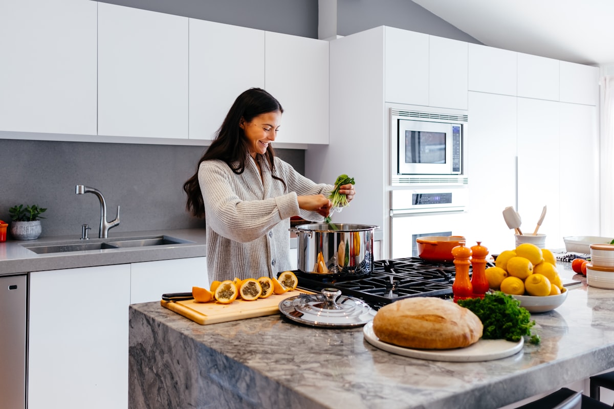 Fresh farm vegetables and healthy cooking